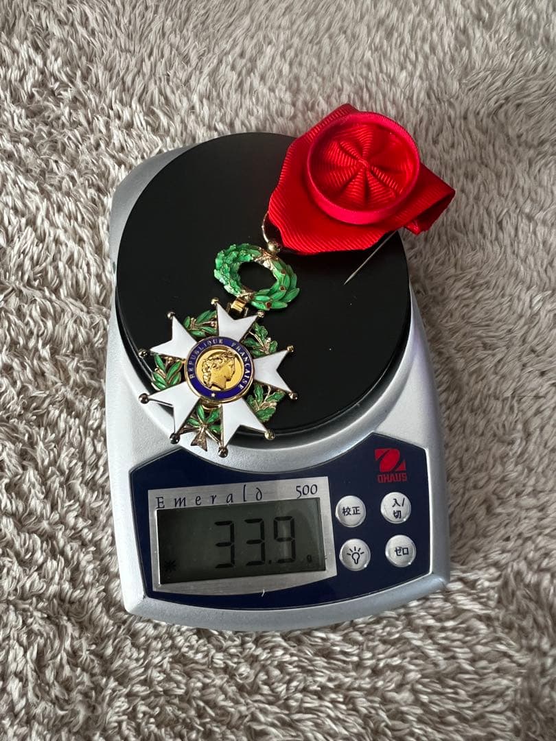 レジオン・ドヌール勲章 勲四等 フランス軍 仏軍 ナポレオン 略章