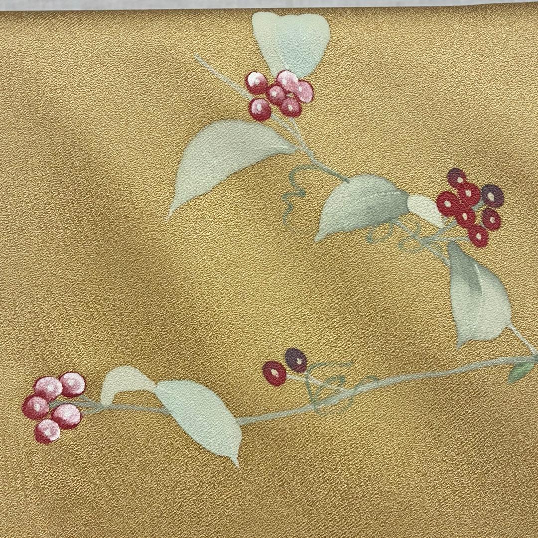 D200 訪問着 花模様 正絹 着物 袷 しつけ糸付き未使用極美品 - メルカリ