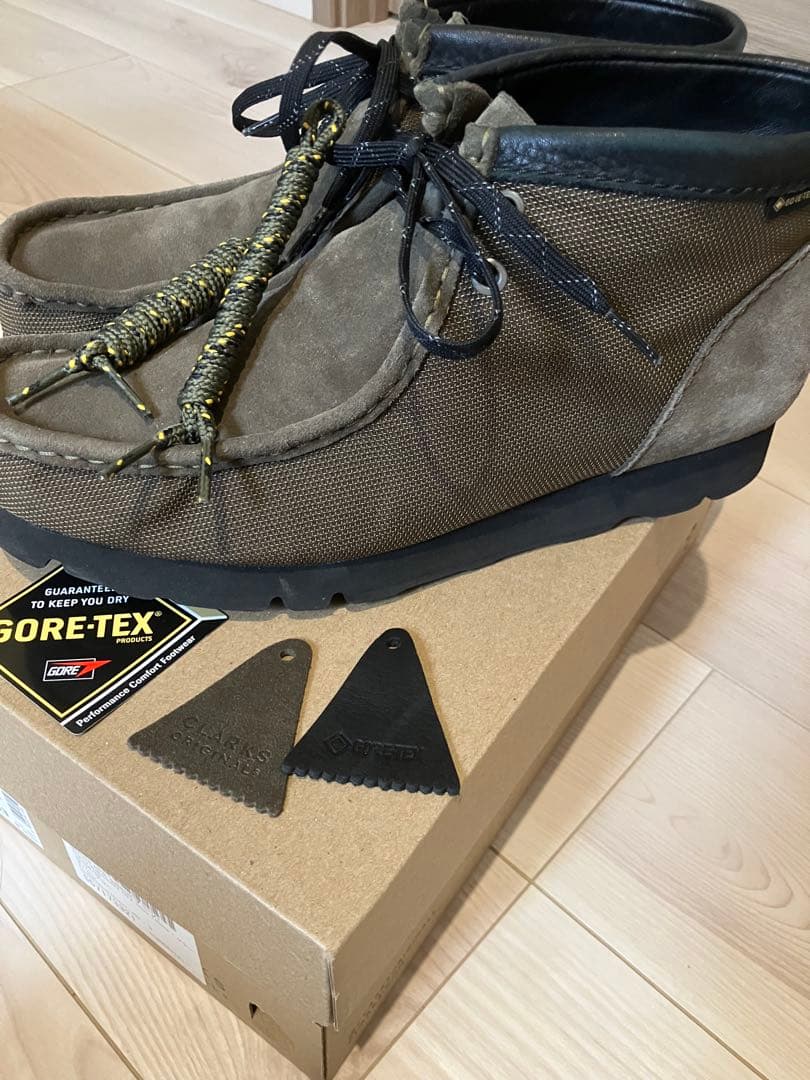 靴 Clarks Wallabee GTX 9 (43) GORE-TEX