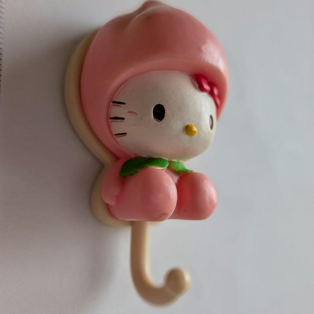 ハローキティ フルーツマグネットフック 8個セット なっちゃん！景品 平成レトロ