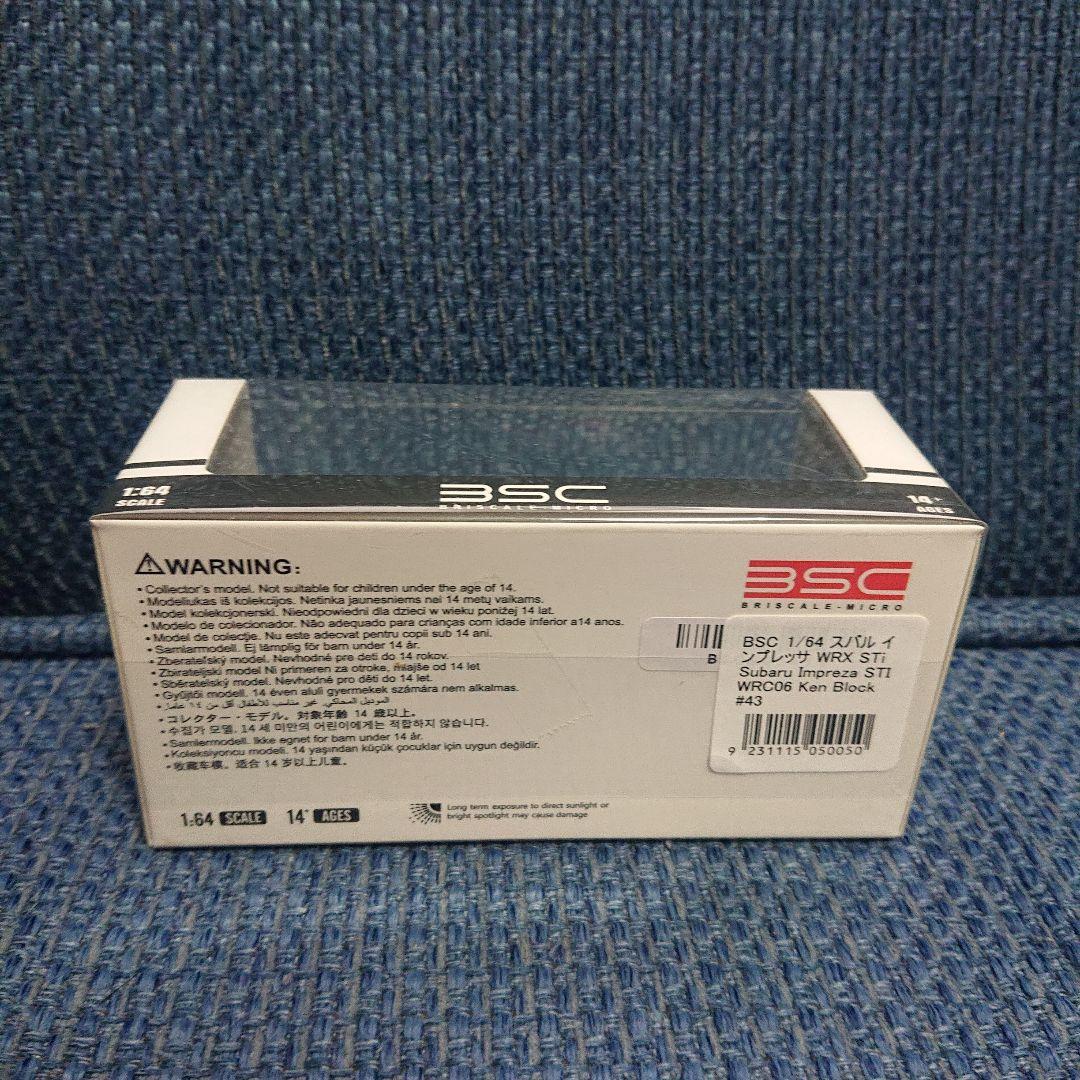 BSCスバル WRX STI WRC06 Ken Block #43