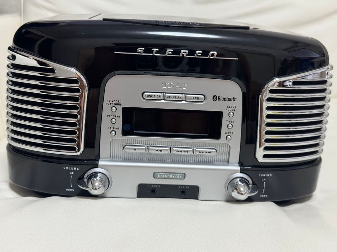 TEAC ビンテージ レトロ調 Bluetooth ラジオ CD SL-D930 TEAC SL-D930