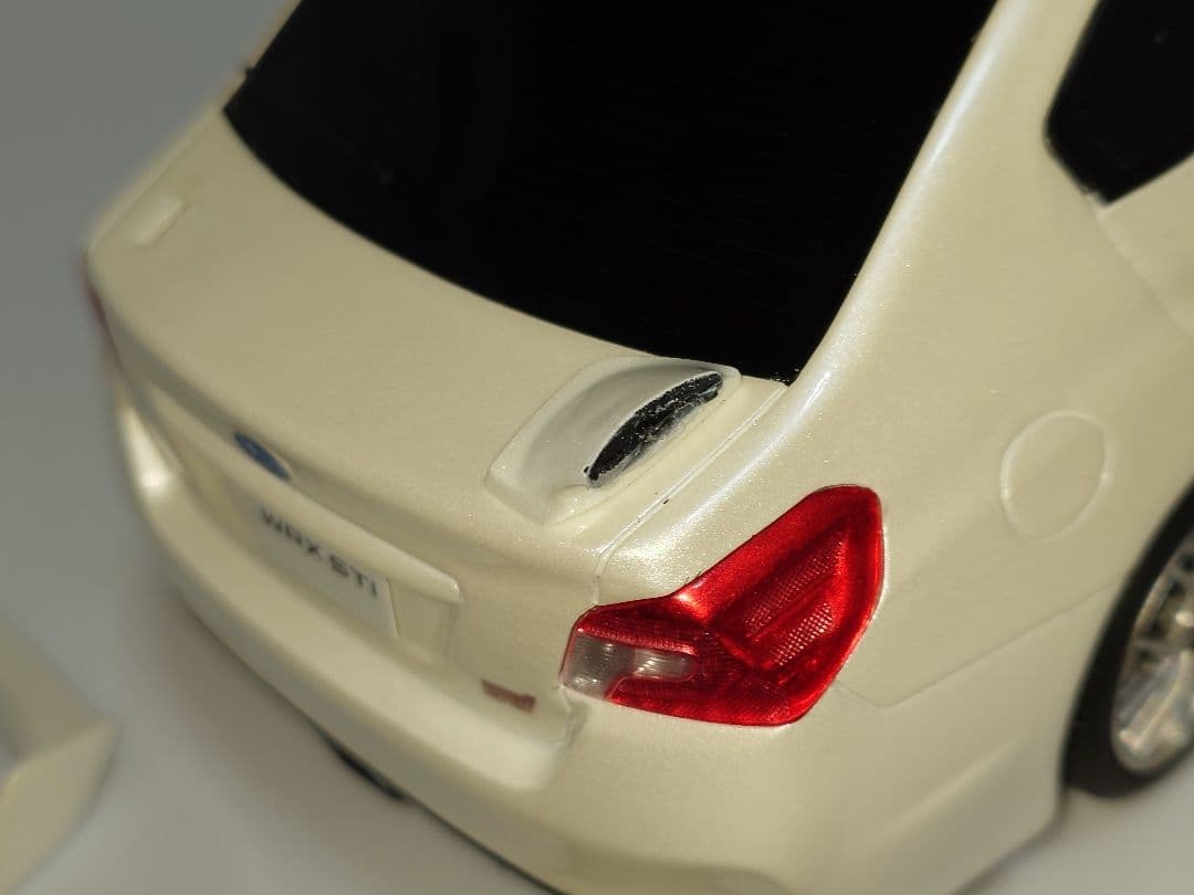 京商 サムライ 1/18 WRX STI ホワイト ミニカー 1/18