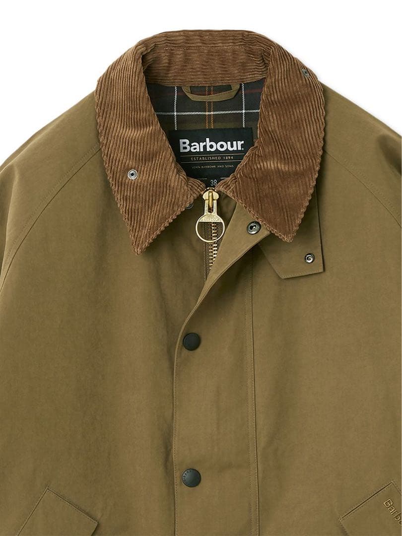 【ほぼ新品未使用✨】Barbour ピーチスキン ジャケット フルライニング