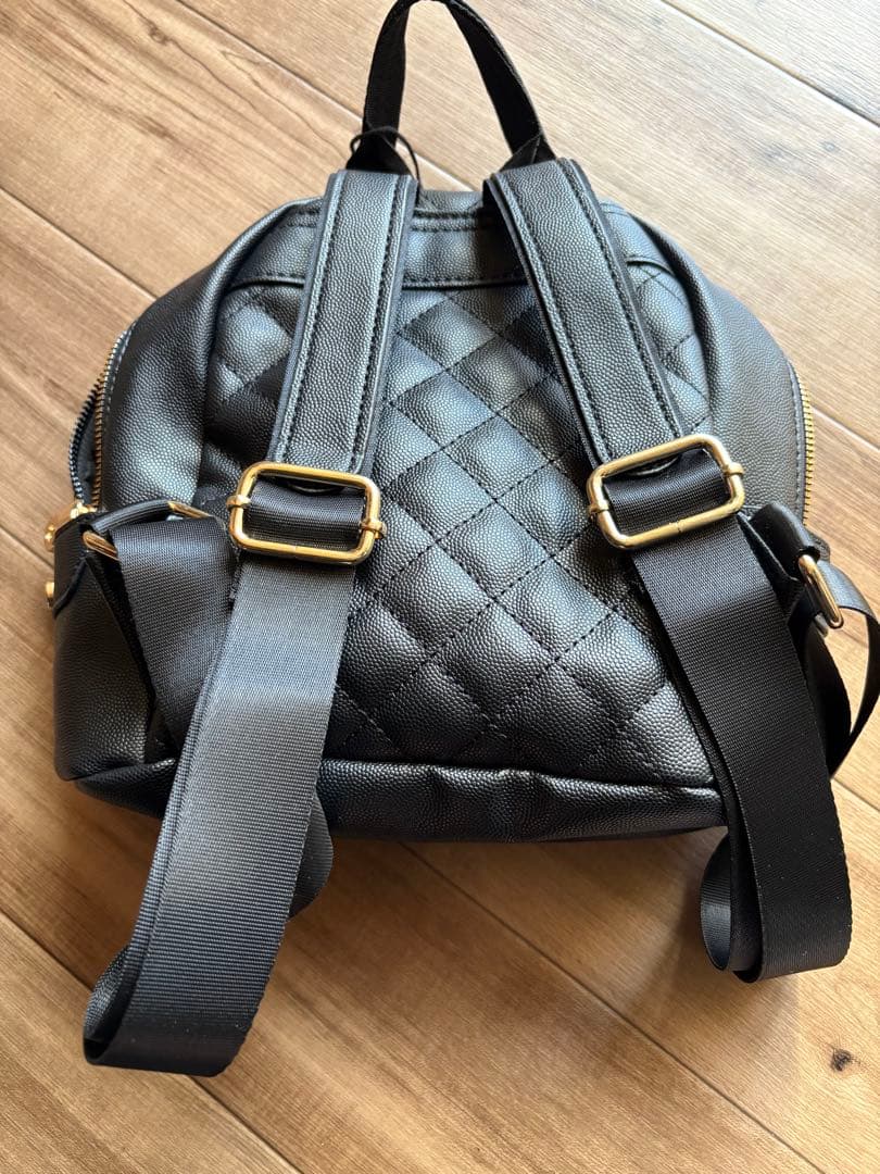 シャネル ブラック リュック ノベルティ キャビア調 年末限定価格！