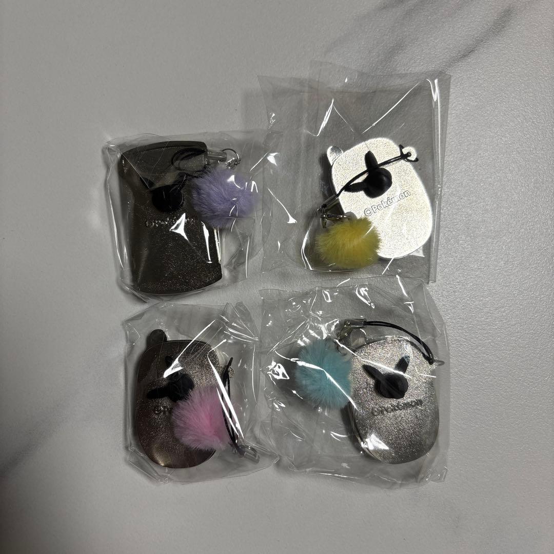 メタモン　韓国popup ガチャ　ランダム　ピンバッチ　4点セット