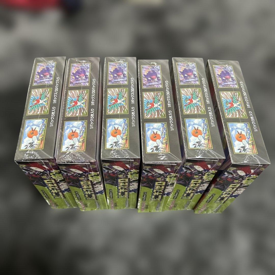 ポケモンカード　ムニキスゼロ　6BOX 新品未開封　シュリンク付き