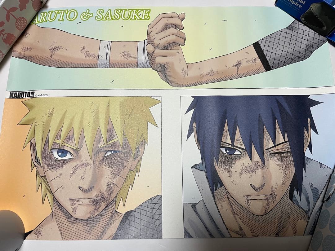 NARUTO展限定】名場面ポスター4本セット キャラクターグッズ