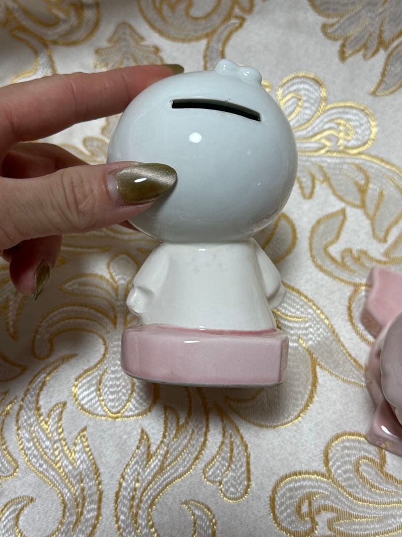 LittleTwinStars キキララ 貯金箱 1976年 レア物 昭和レトロ