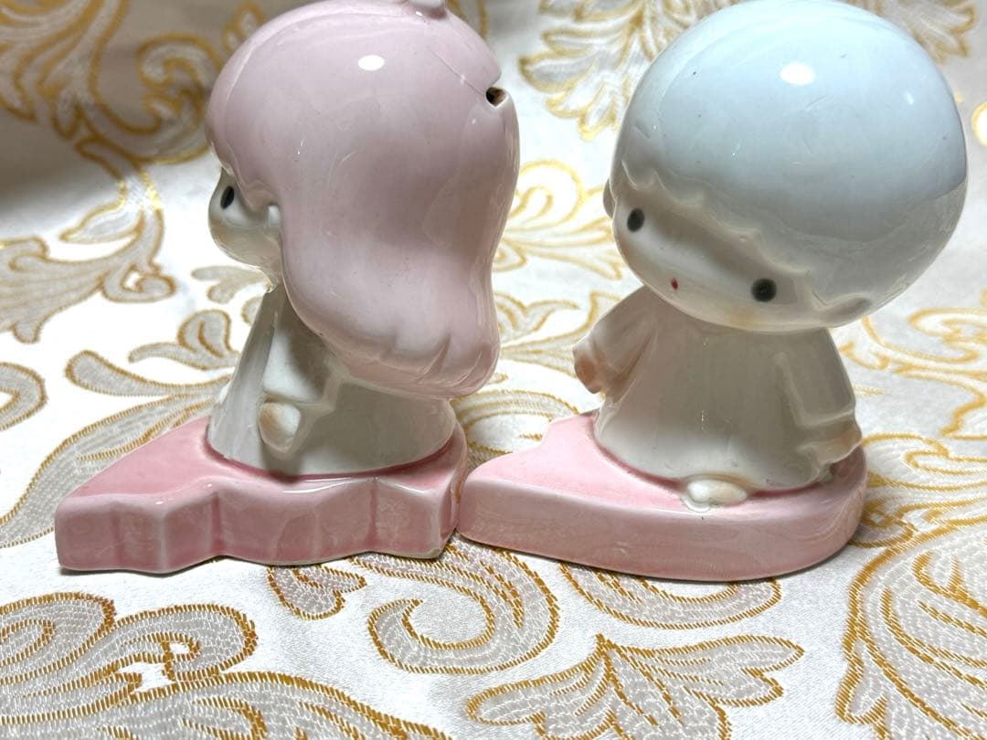 LittleTwinStars キキララ 貯金箱 1976年 レア物 昭和レトロ