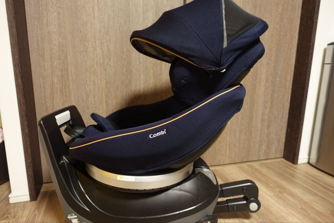 ネイビー】Combi コンビクルムーヴスマート isofix エッグショック
