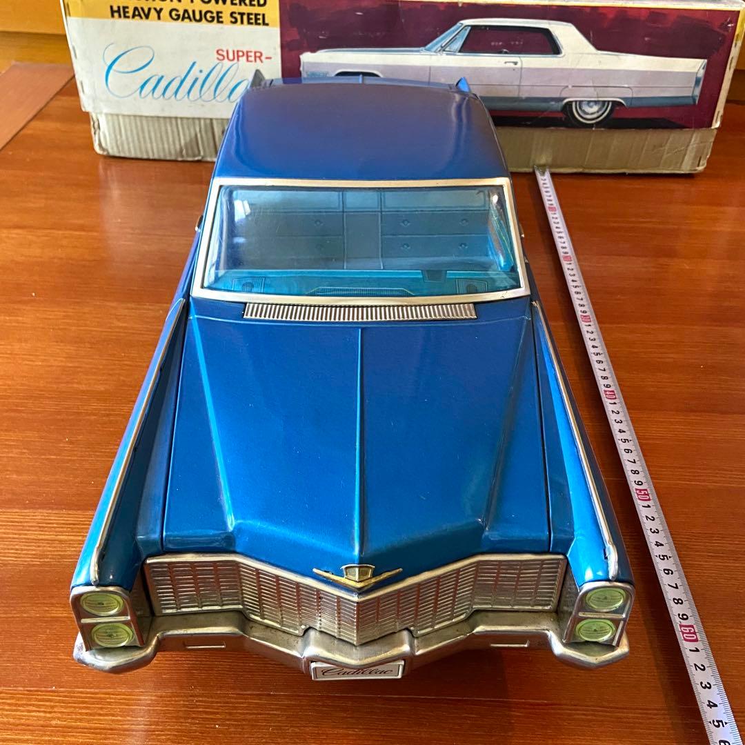 希少　野村トーイ　ブリキ　スーパー　キャデラック　65cm