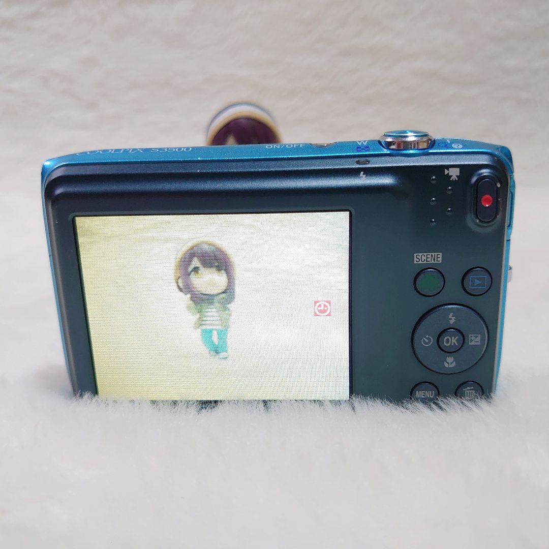 ✨稼働品✨Nikon COOLPIX S3500 ブルー