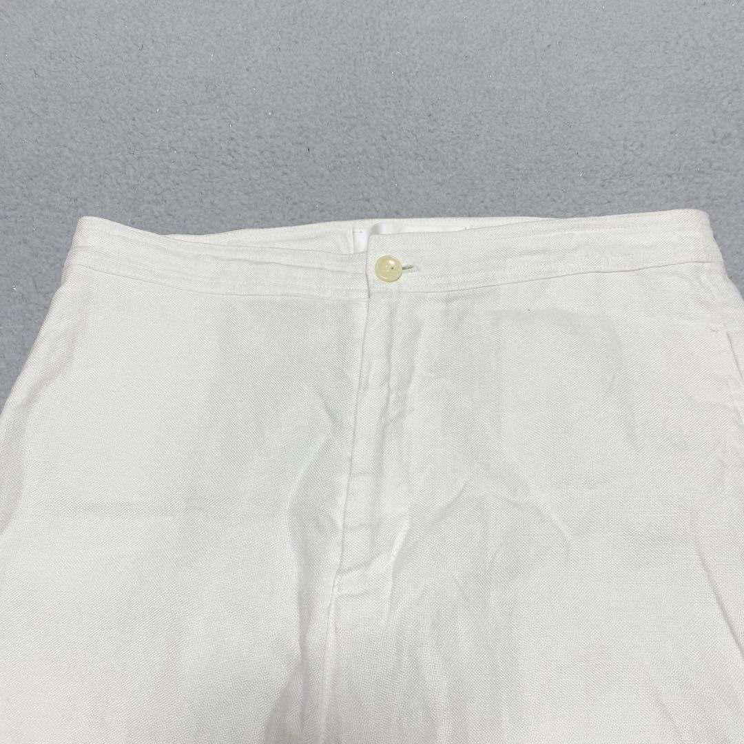 未使用品【イントゥーカ】リネンパンツ 麻 サルエルパンツ 日本製 春夏秋