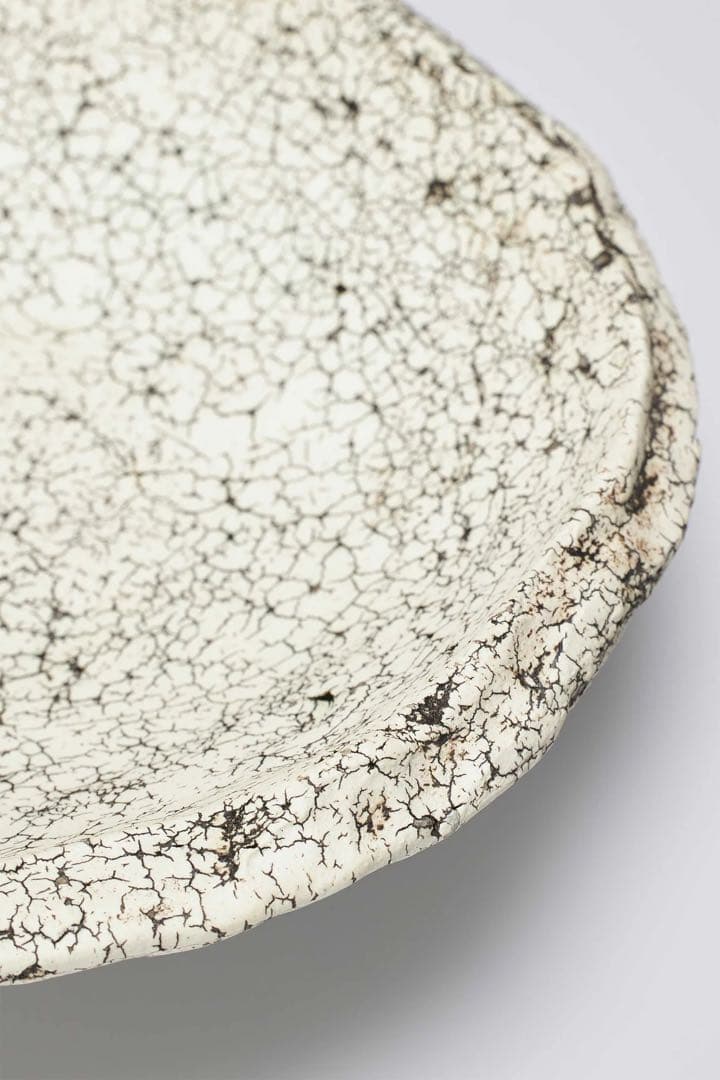 中根学 罅 ヒビの器 / 陶器 陶芸 皿 工藝 工芸 民藝 美術 芸術 作品