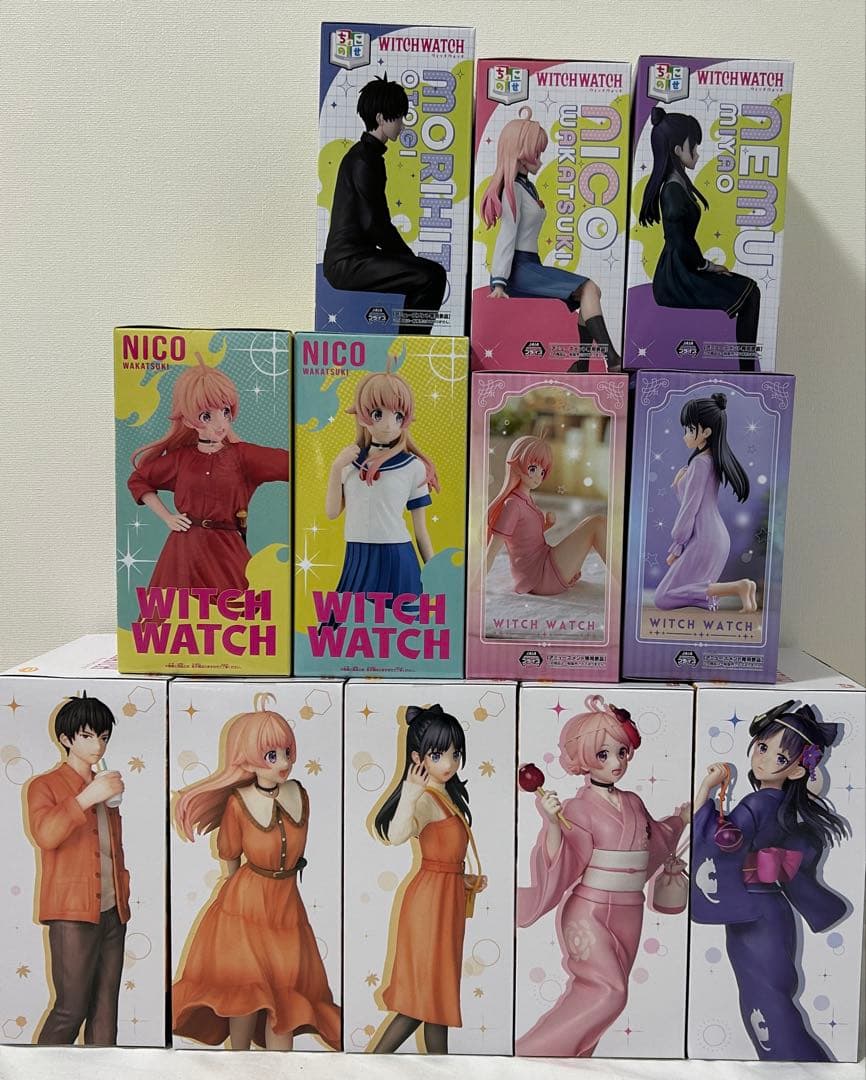 ウィッチウォッチ（WITCH WATCH）　フィギュア12種セット