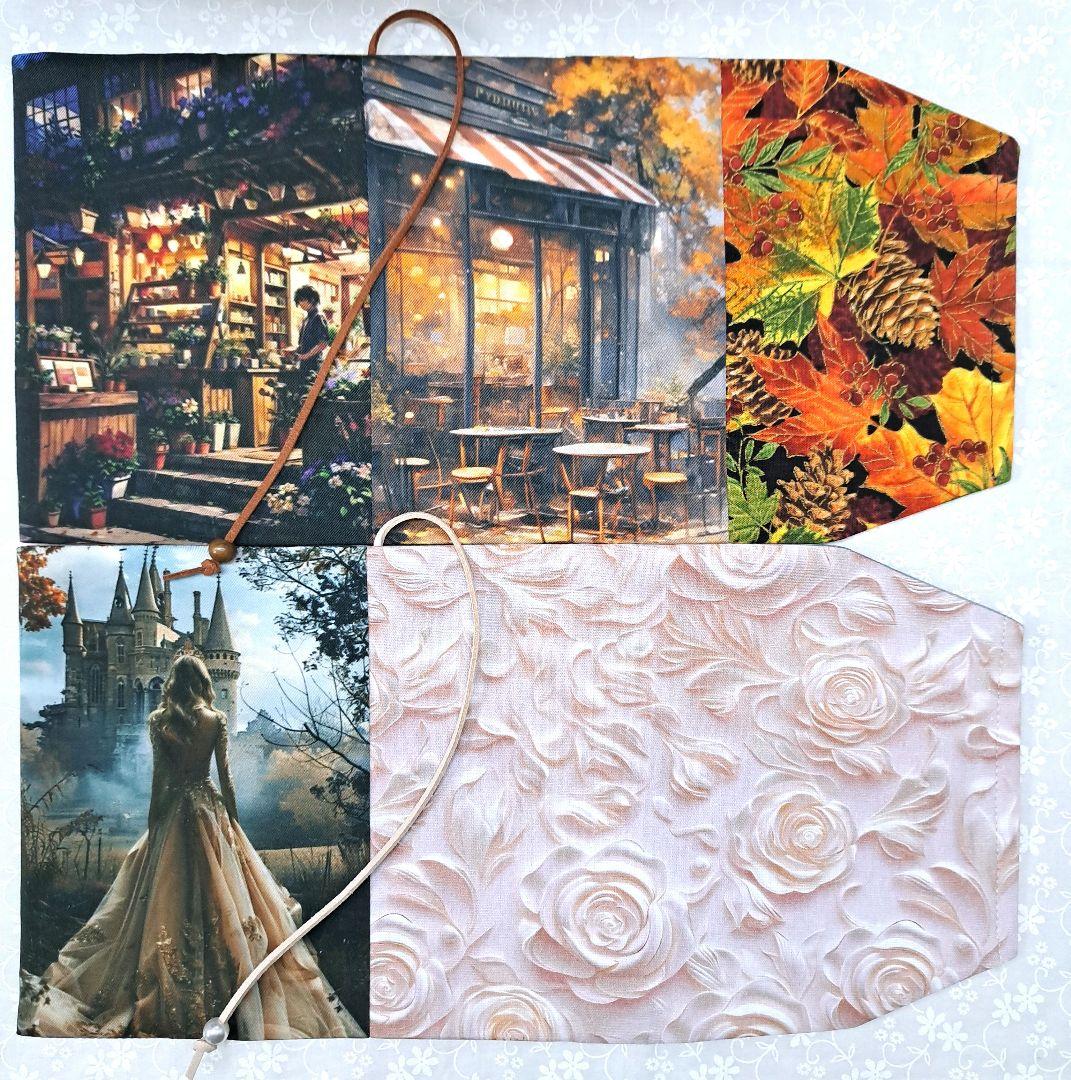 tamaー1125⑧ブックカバー、ポーチ