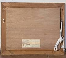 真作】絵画 山本亜稀 油彩4号 マルガリータ（バルセロナ） 箱入 X151