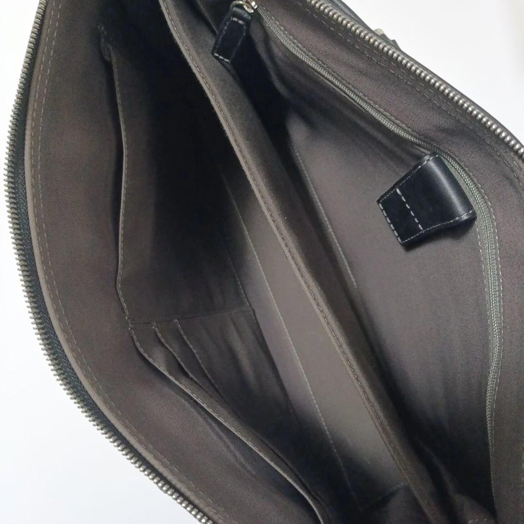 土屋鞄 プロータ 本革レザー ビジネスバッグ ブラック 美品