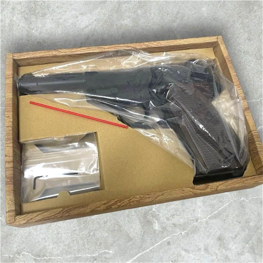 【10日まで限定価格】マルゼンワルサーP38 ガスブローバックモデル ブラック