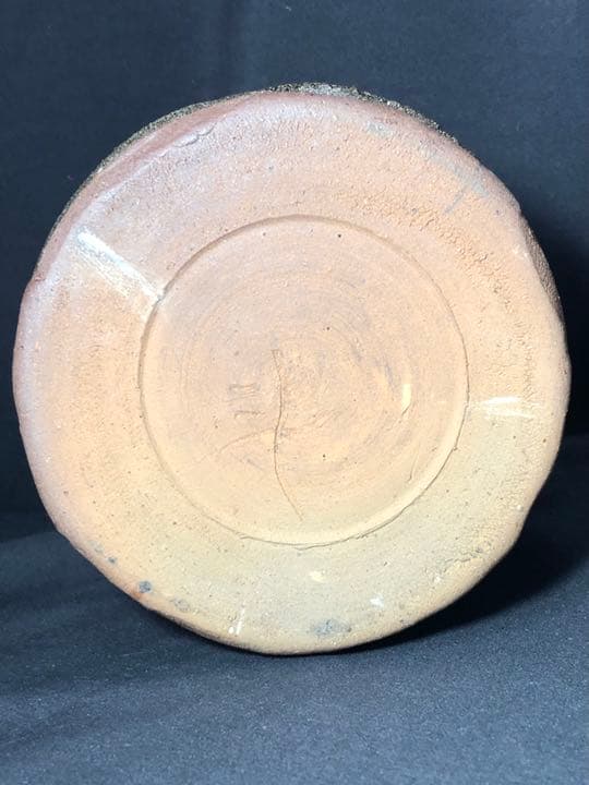 茶道具】絵唐津水指 裏千家淡々斎箱 外箱付 水指204