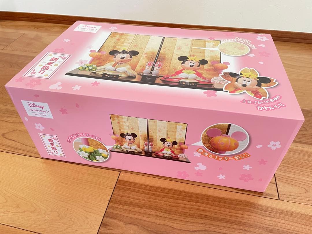 ※値下げしました※【新品未開封】ディズニーの親王飾り(ミッキー＆ミニー)