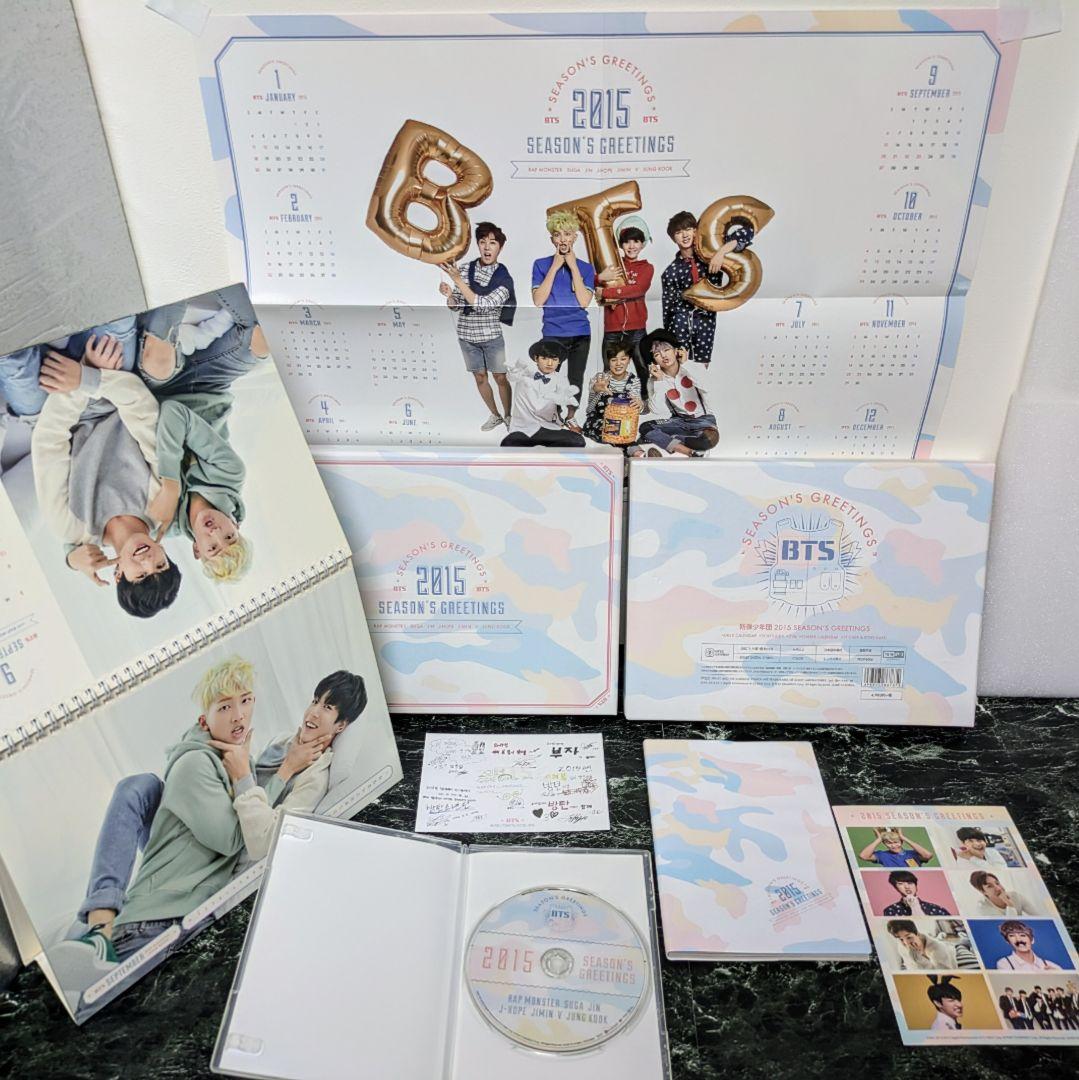 BTS SEASONS GREETINGS 2015 〜 2022 DVD 2022 2020 2019