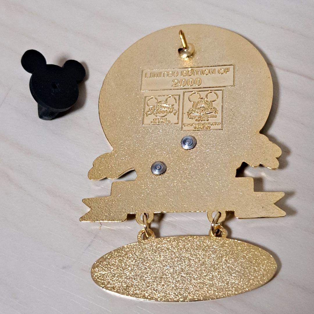 【超レア•極美品】海外ディズニーピンバッジ LE2000(世界2000個限定)