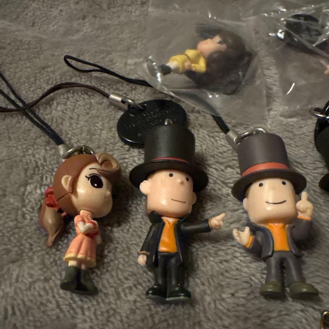 レイトン教授 ストラップセット メダル付き