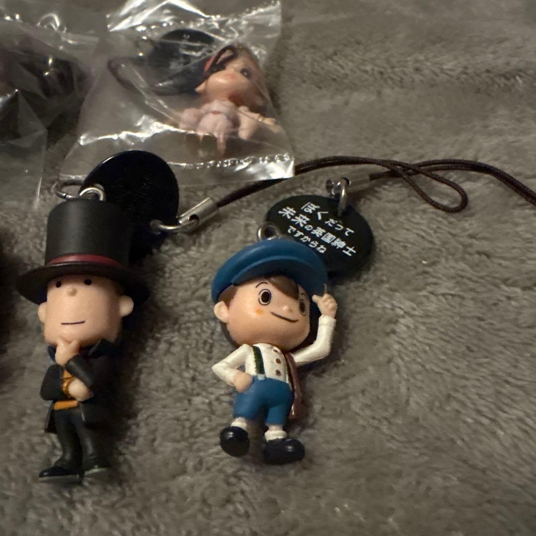 レイトン教授 ストラップセット メダル付き