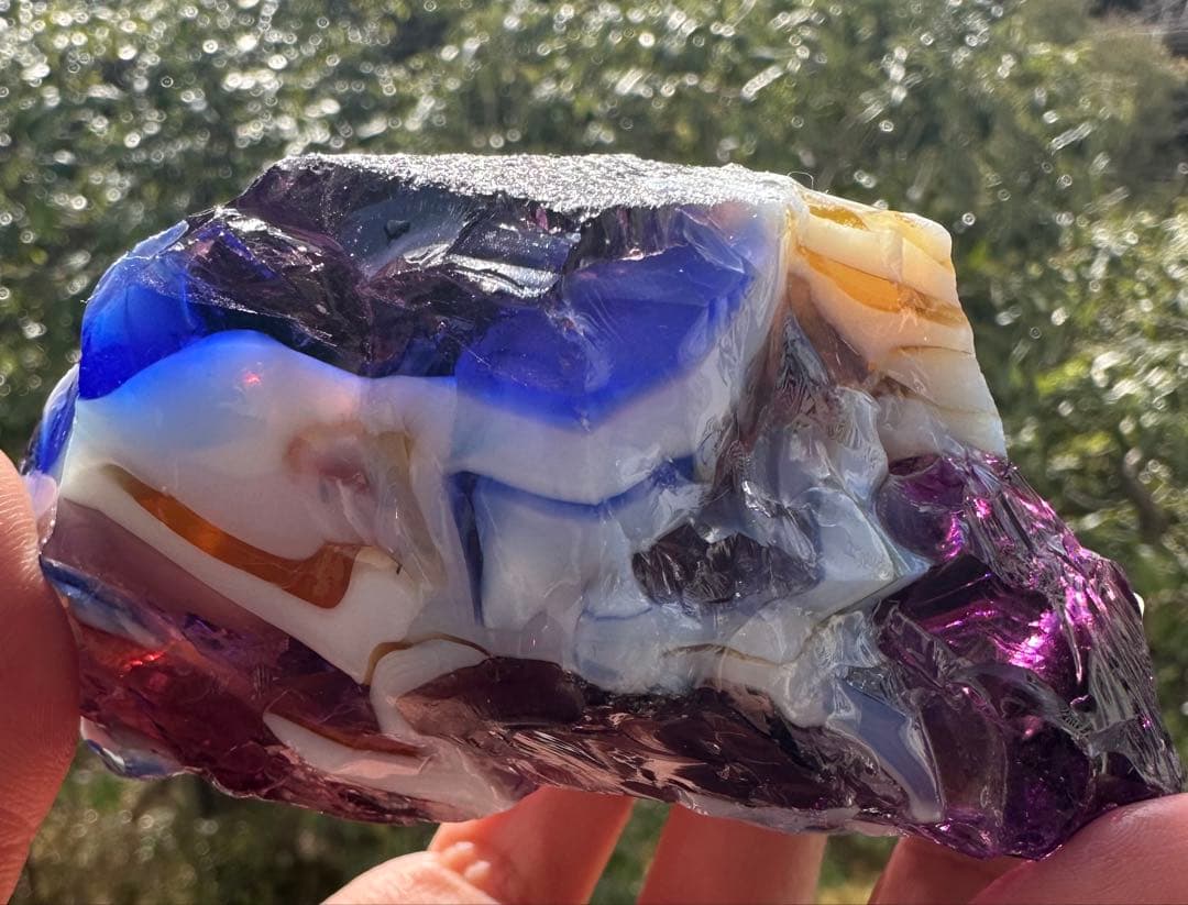 レアシエラネバダアンダラクリスタル原石高次元 マルチカラー