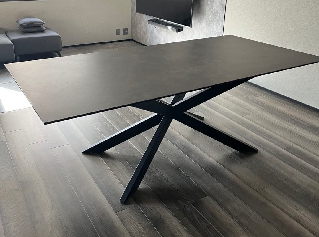 かねたや GLAN ダイニングテーブル セラミックテーブル 幅200cm