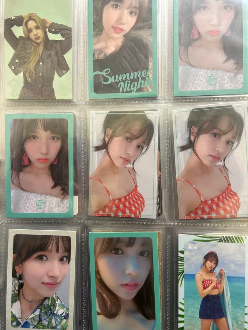 TWICE ミナ トレカセット