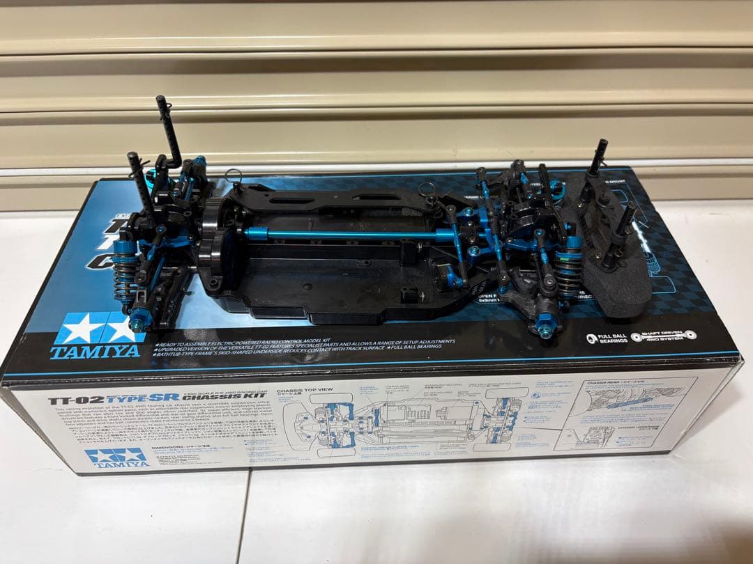 タミヤ TT-02 TYPE-SR シャーシキット オプション多数 TT02