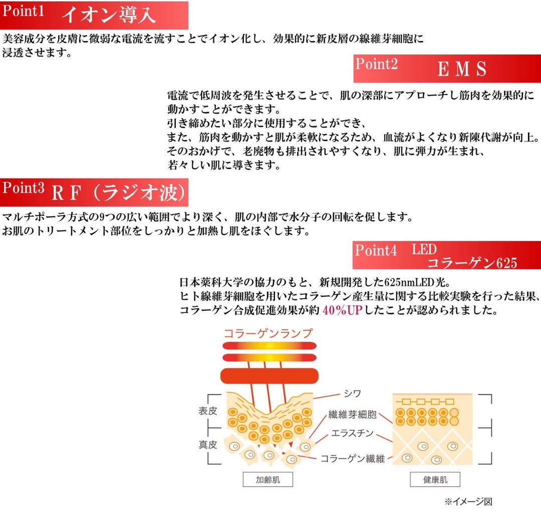 美品Heartee Infinityハーティインフィニティ神戸蘭子 美顔器エステ