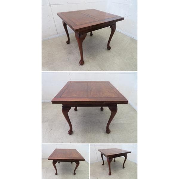 英国□イギリスアンティーク□クイーンアン様式□ドローリーフ