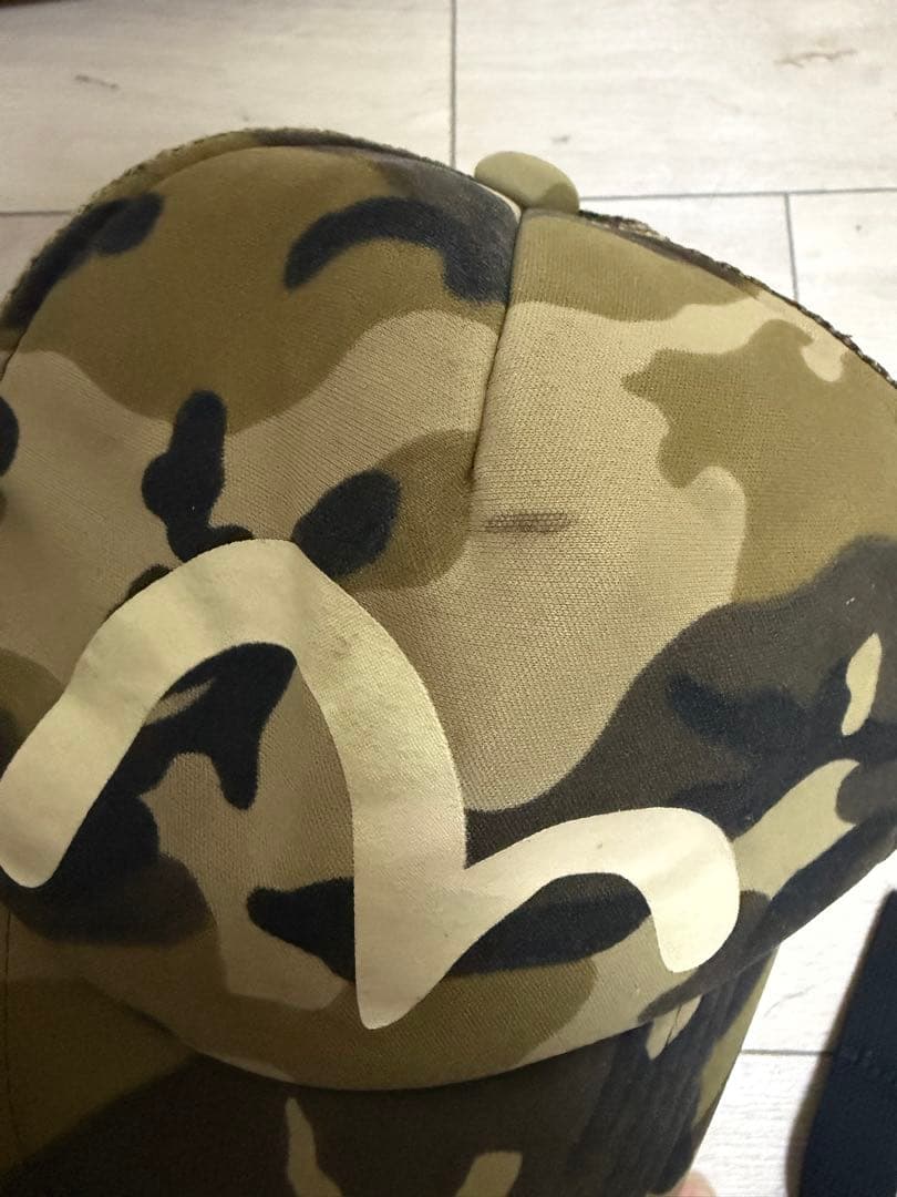 激レア EVISU 迷彩キャップ