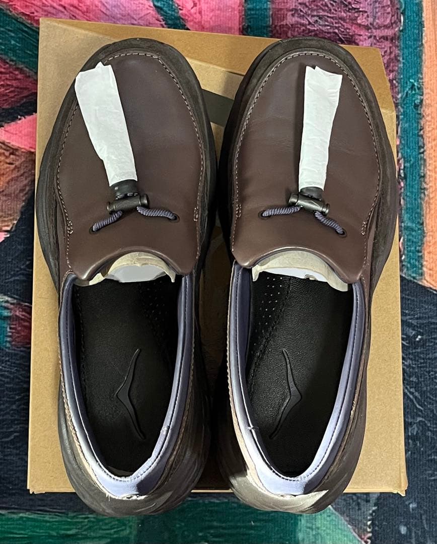 極美品　Hoka Speed Loafer Walnut 26.5