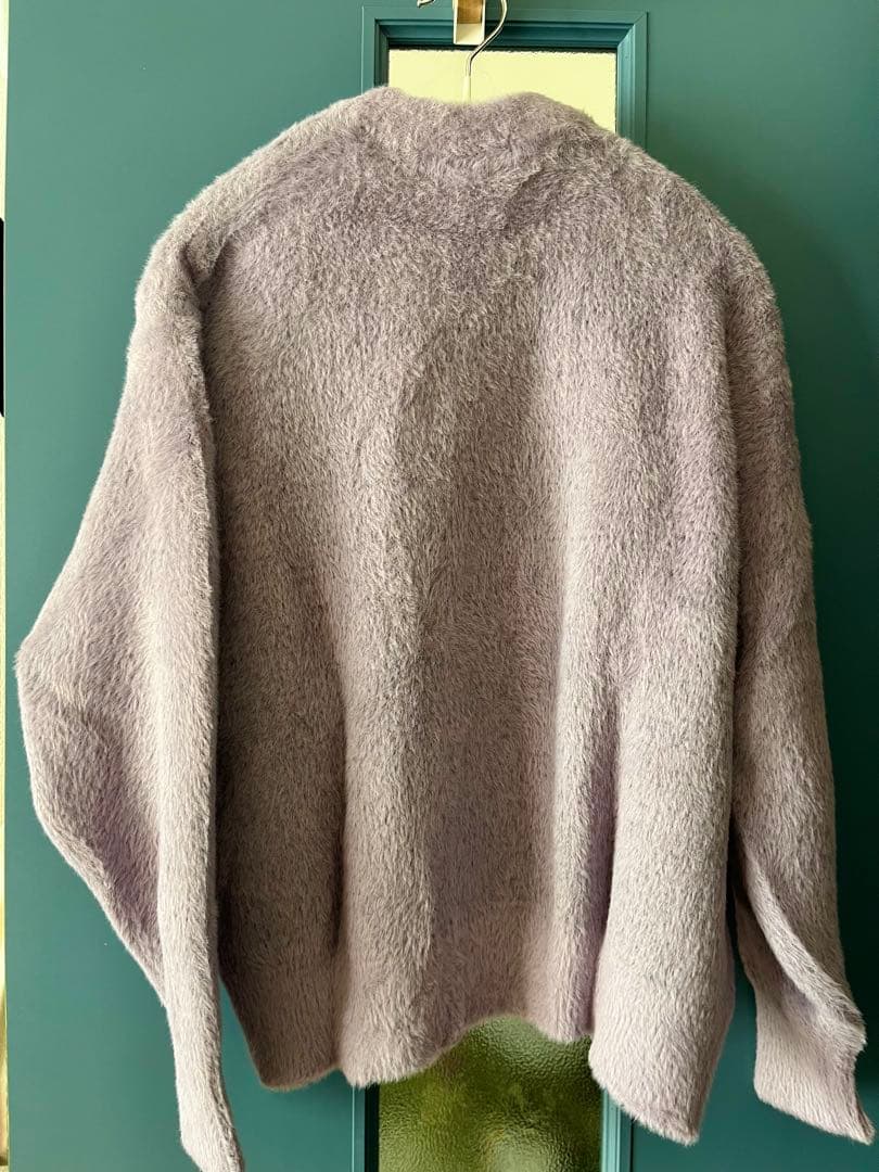 ずとまよ スナネコ建設 モヘア タッチ ニット (Lavender) M