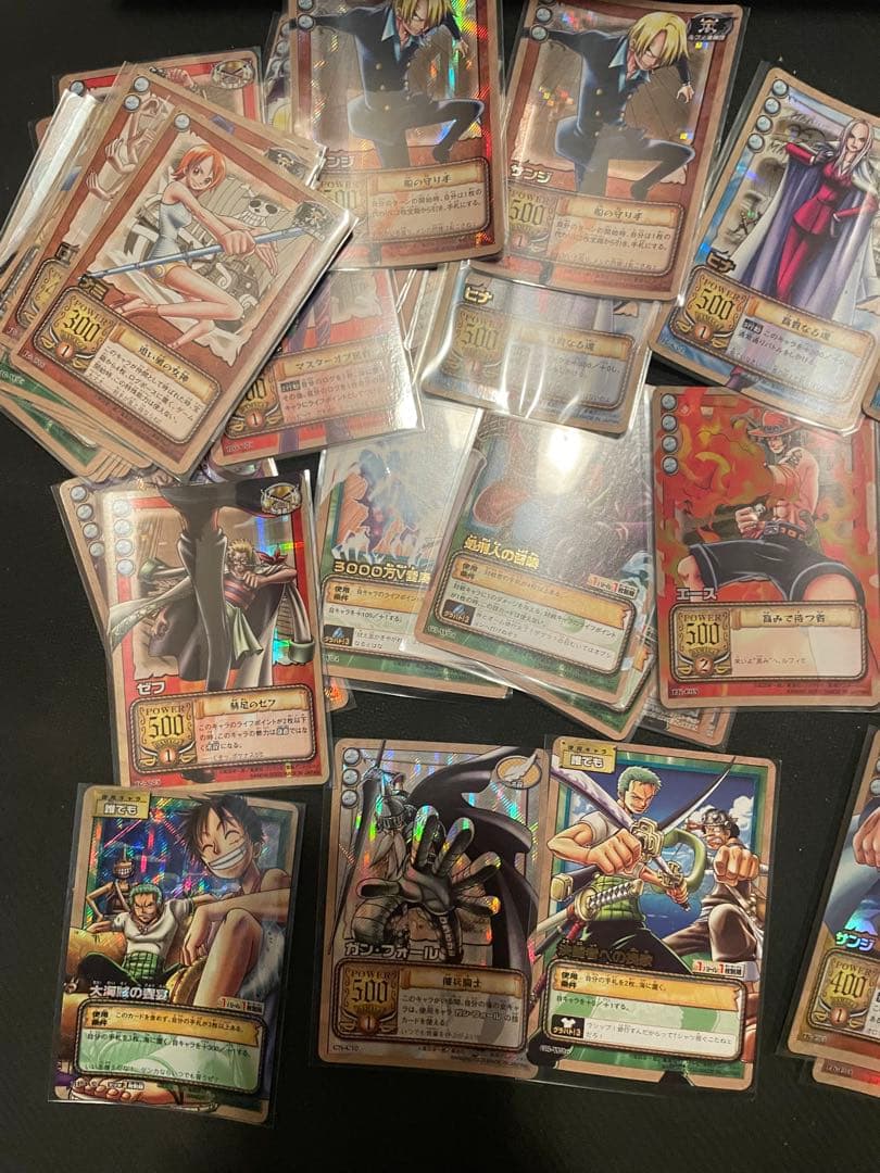 ま*る様 旧ワンピースカード まとめ売り 約2.2kg キラカード多数