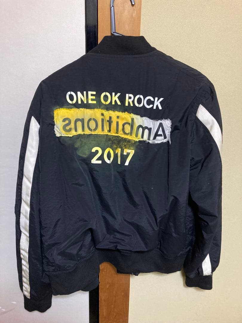 ONE OK ROCK Ambitions 2017 MA-1ジャケット