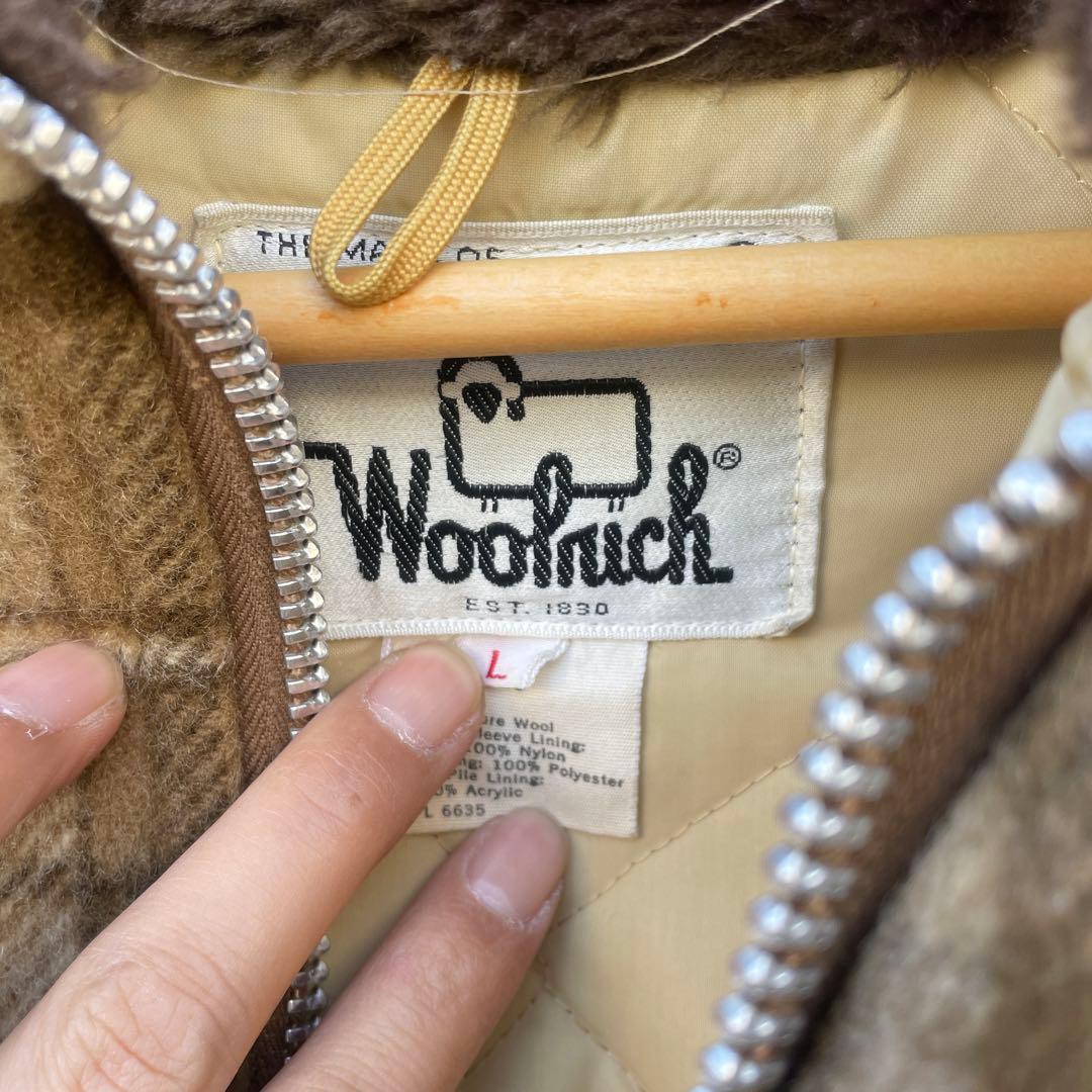70s woolrich n3b タイプ　ウールJKT ビンテージ