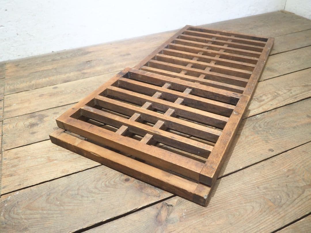 1401 アンティーク 帳場格子 間仕切り 衝立 結界 骨董 レトロ オブジェ