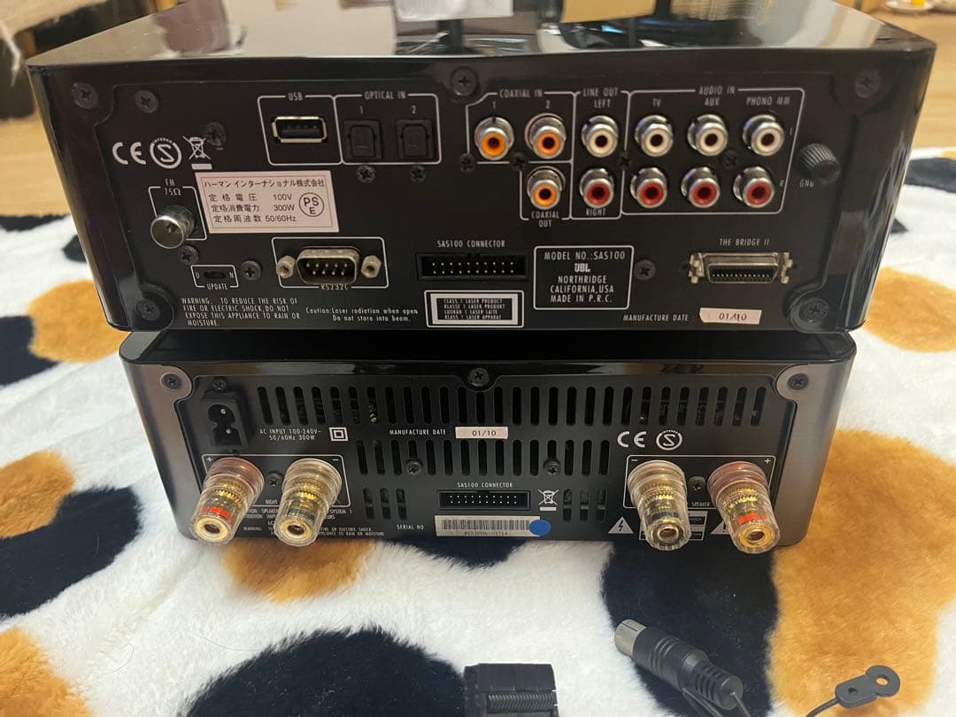 JBL SAS100SU アンプ&CDプレーヤー 訳あり品
