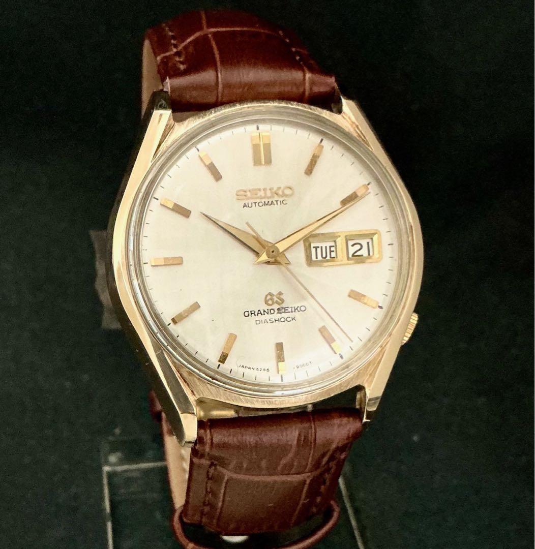 GS グランドセイコー6246-900CAPゴールド　OH済　傷なし！　超美品！