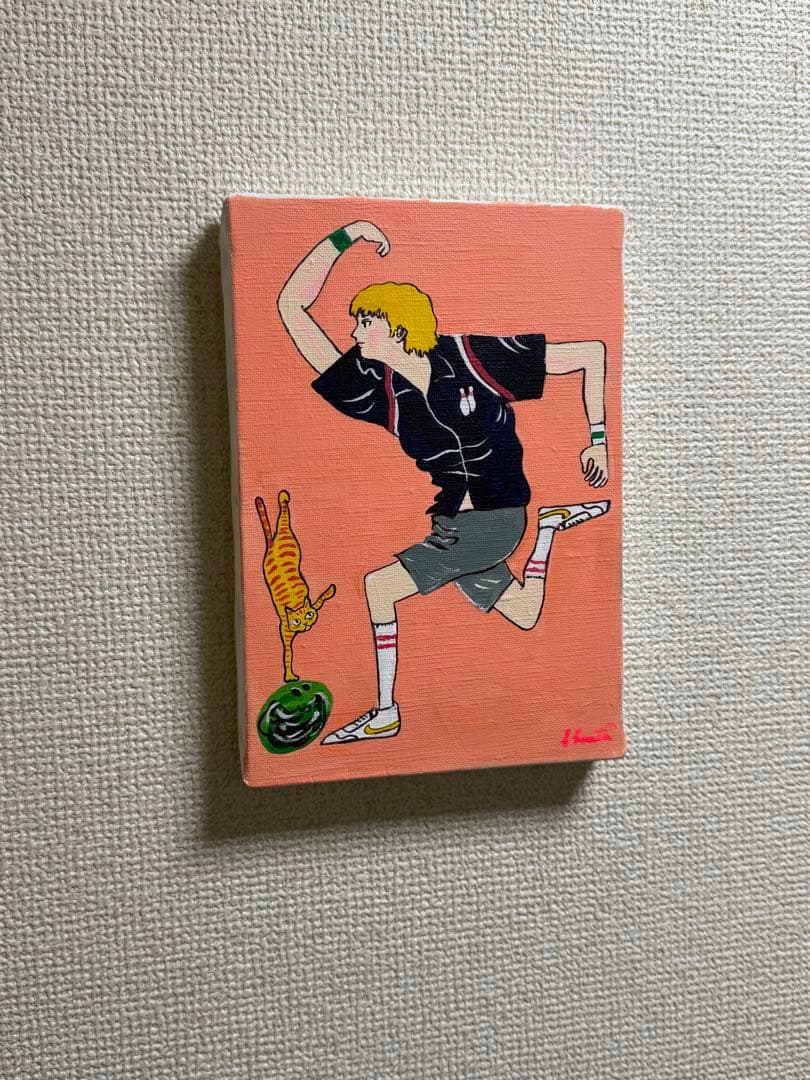 絵画 boring bowling