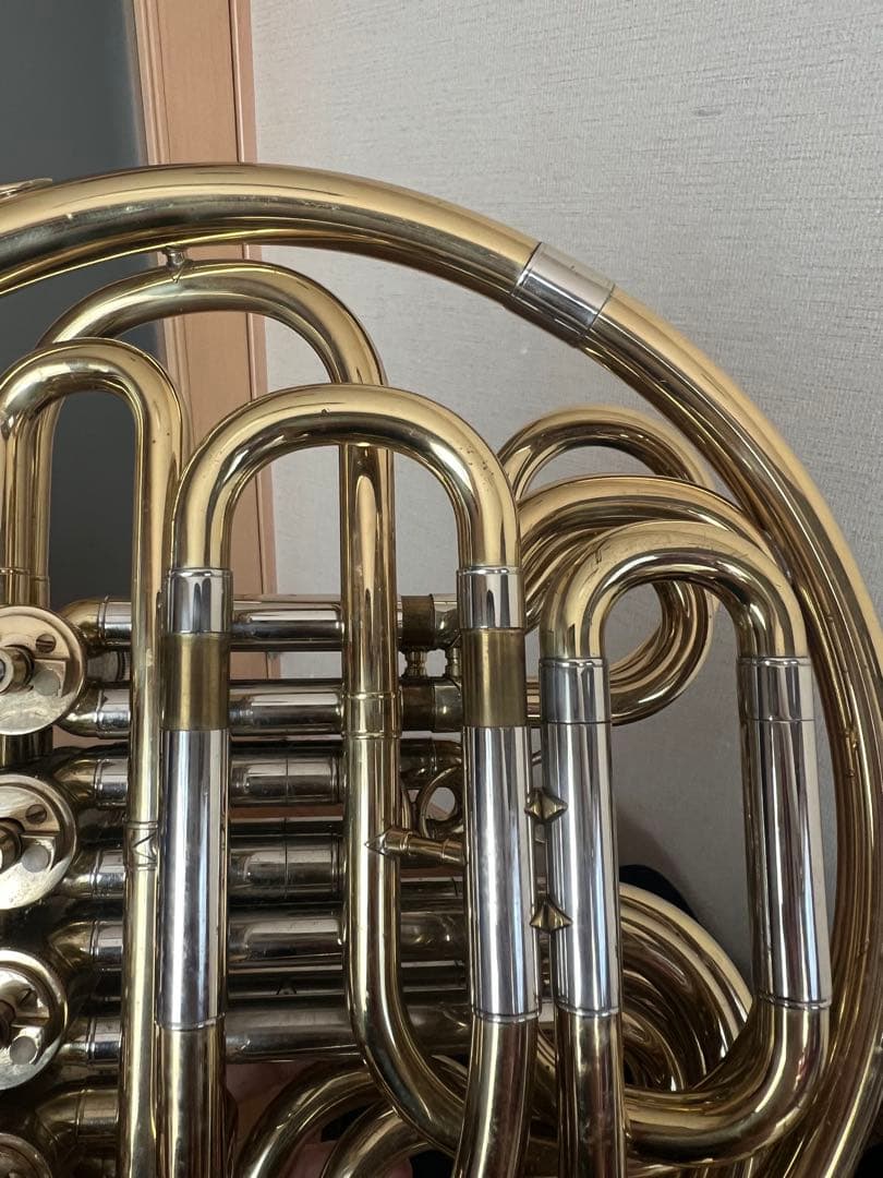 フレンチホルンSoleil 黒　ジャンク品