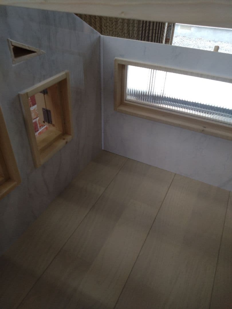 職人手作り 木製ペットハウス「Kenno」初号機 小型犬・猫用／室内用