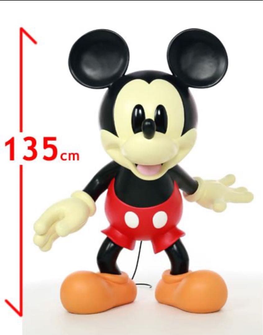 等身大 ミッキーマウス フィギュア 135cm 正規品 Disney