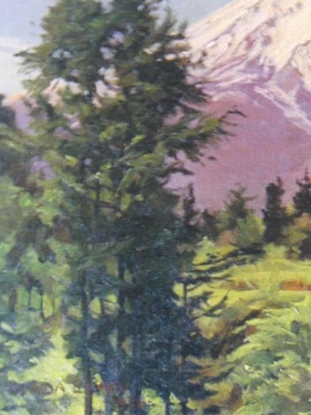 和田 英作、初夏、高級希少画集画、版上サイン入 新品額付